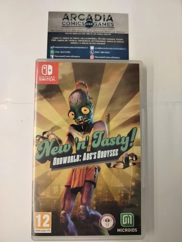 New 'n' Tasty Oddworld: Abe's Oddysee Switch Nintendo Triangolo Viola